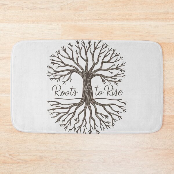 Item preview, Roots to Rise Minimalist Tree of Life Design designed and sold by ZetaDream.