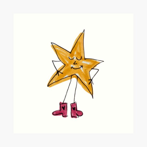 Item preview, Star Guy with Boots designed and sold by livebrave3.