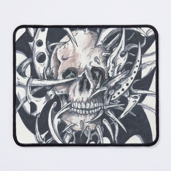 Item preview, sharp skull designed and sold by vogtvisions.