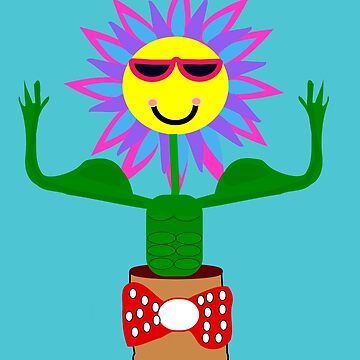 Artwork thumbnail, Flower Power, power of the flower by martisanne
