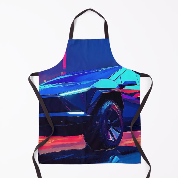 Item preview, 2035 Cybertruck SUV Concept Design II  -  Pop Art Painting designed and sold by AutoPopStudio.