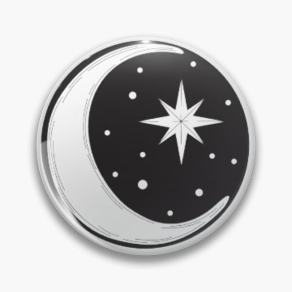 Item preview, moon and star designed and sold by 5diglet.