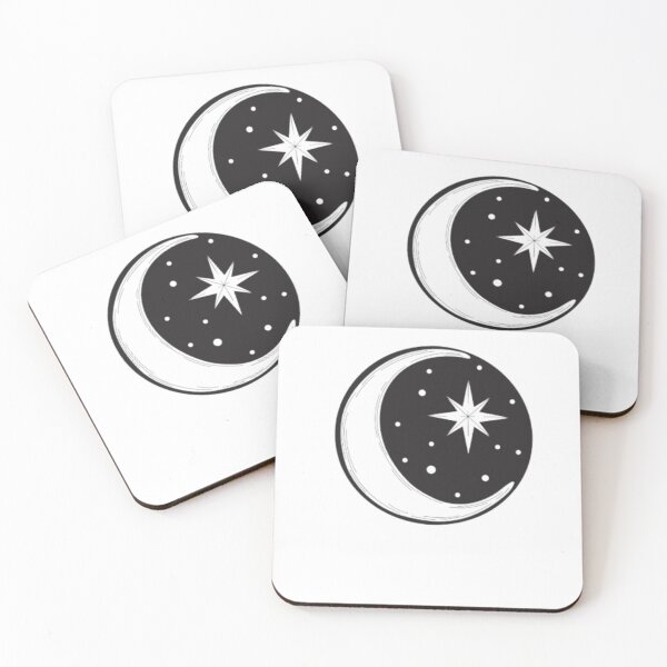 Item preview, moon and star designed and sold by 5diglet.