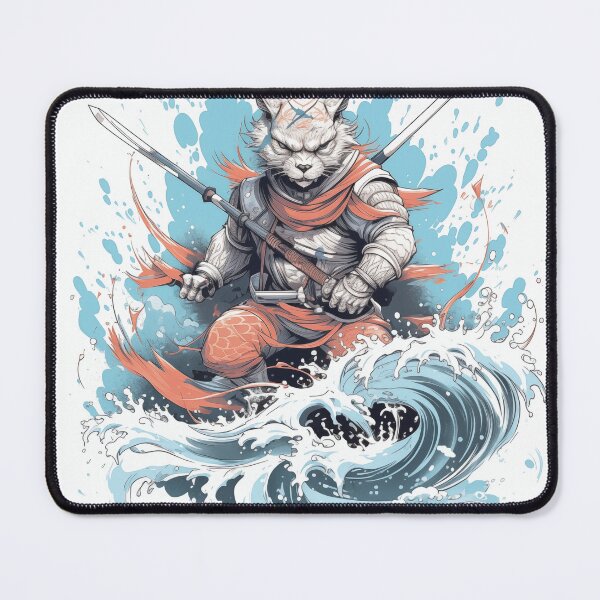 Item preview, Tidal Warrior: The Feline Samurai designed and sold by landletsy.