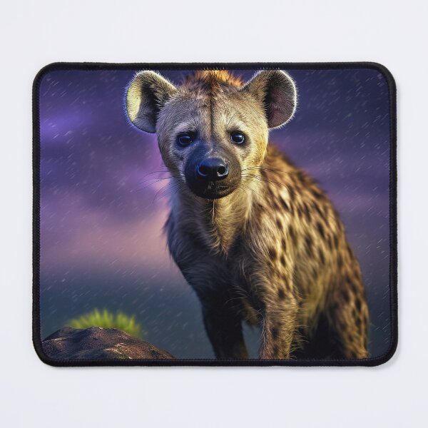 Item preview, Hyena in the night in Africa - Wildlife photo designed and sold by TheArtistOf2022.