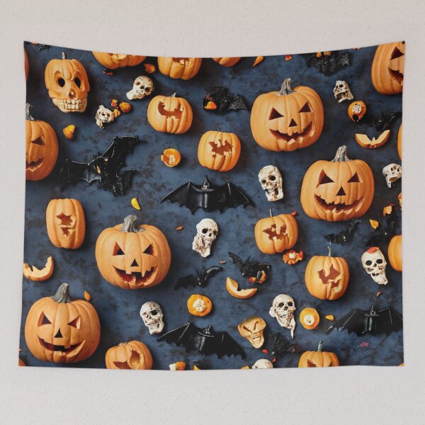 Item preview, halloween, pumpkin, holiday, witches, evil spirits designed and sold by DonnaBlankaArt.