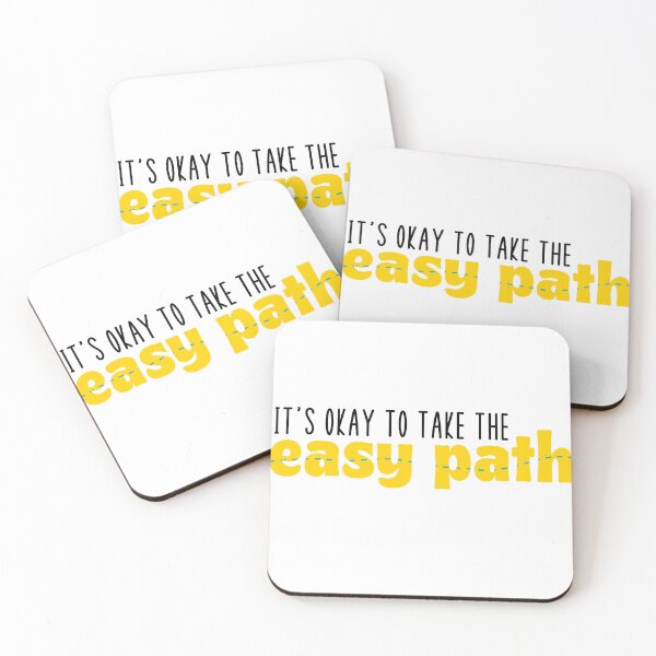 Item preview, It's Okay To Take The Easy Path | Positivity | Good Vibes | Easy Path | Easy Ways designed and sold by PrintEveryday.