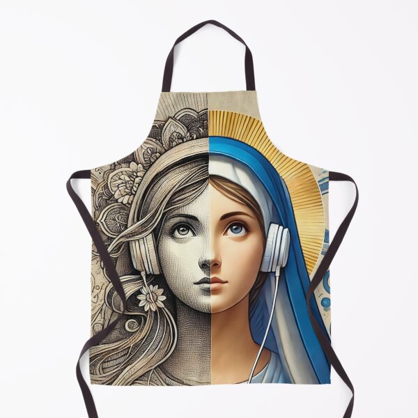 Item preview, Our Lady of Contemplation: Pray for Us designed and sold by VonHogler.