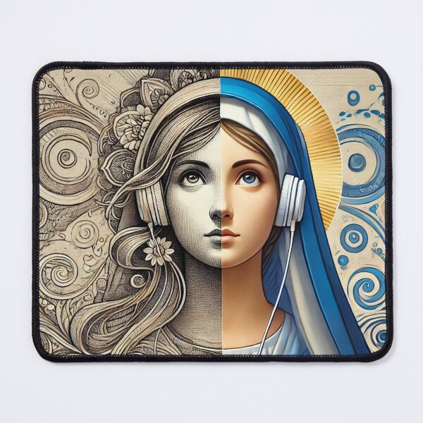 Item preview, Our Lady of Contemplation: Pray for Us designed and sold by VonHogler.