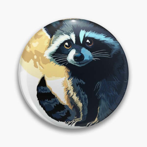 Item preview, Moon Raccoon designed and sold by KlakkDrawsStuff.
