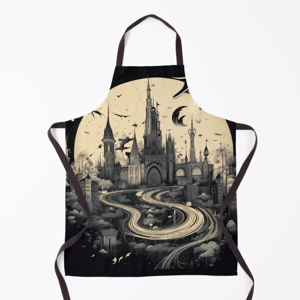 Item preview, Floating Gothic Metropolis designed and sold by landletsy.