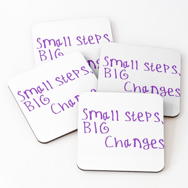 Item preview, Small Steps, Big Changes designed and sold by kinpirks.