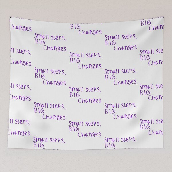 Item preview, Small Steps, Big Changes designed and sold by kinpirks.