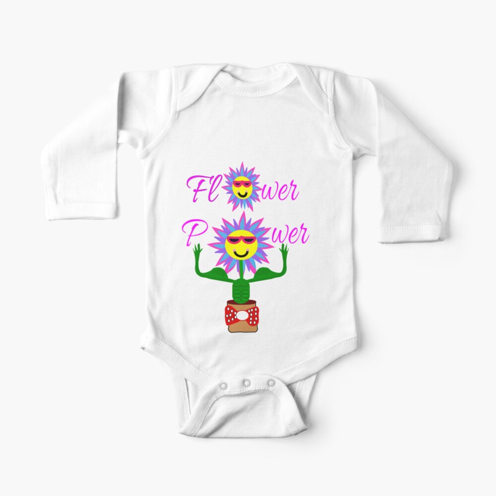 Flower Power, power of the flower Baby One-Piece