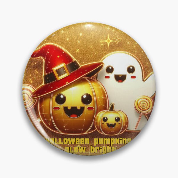 Item preview, Halloween pumpkins glow bright designed and sold by Pleasant471.