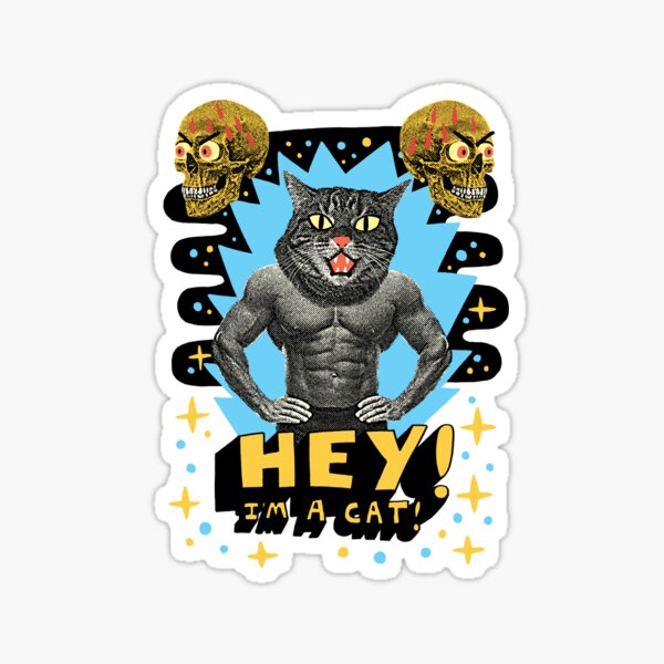 Item preview, Hey! I'm a cat! designed and sold by jackteagle.