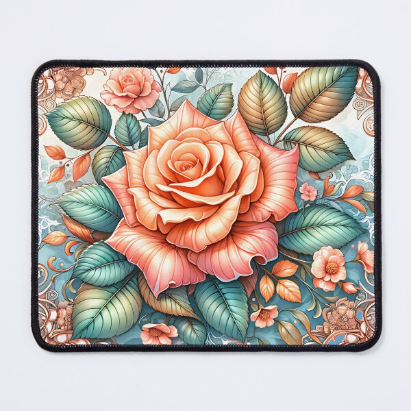 Item preview, Peach Rose designed and sold by I-I-Trading-Co.