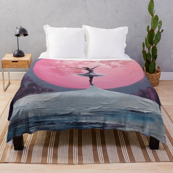 Item preview, Dancer Under the Pink Moon designed and sold by landletsy.