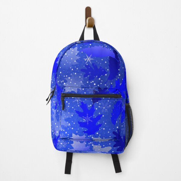 Item preview, Swirling Leaves in Snow at Night in a Moonbeam designed and sold by Art in My Loft.