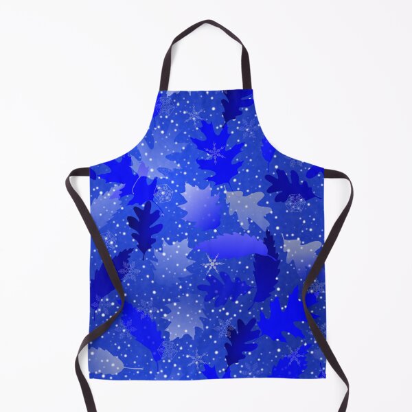 Item preview, Swirling Leaves in Snow at Night in a Moonbeam designed and sold by Art in My Loft.