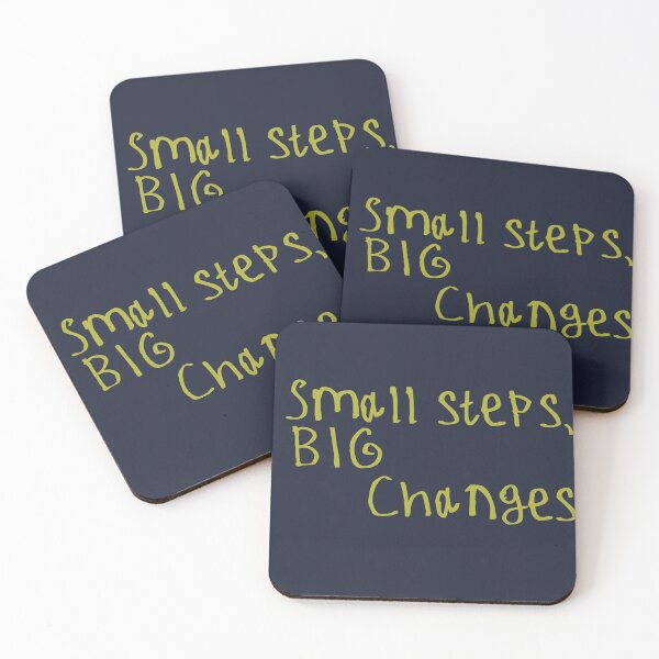 Item preview, Small Steps, Big Changes designed and sold by kinpirks.