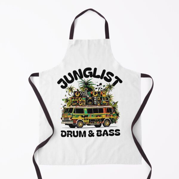 Aperçu de l'œuvre JUNGLIST - Bus Dnb (Noir) créée et vendue par Discothreadz.