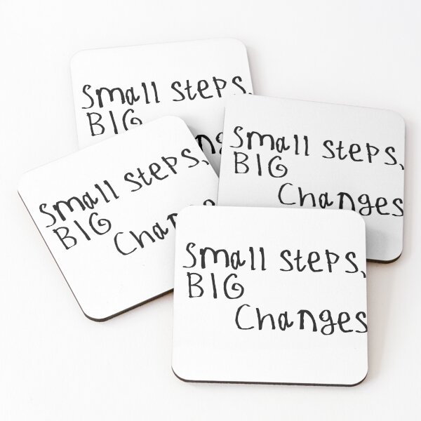 Item preview, Small Steps, Big Changes designed and sold by kinpirks.