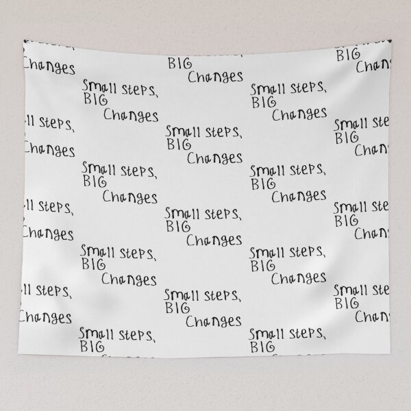 Item preview, Small Steps, Big Changes designed and sold by kinpirks.