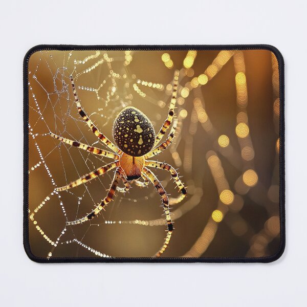 Item preview, Spider closeup on web - Macro nature photo designed and sold by TheArtistOf2022.