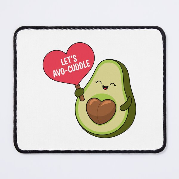 Item preview, Let's Avocuddle! Cute Avocado Pun designed and sold by PMCreative.