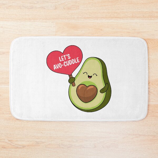 Item preview, Let's Avocuddle! Cute Avocado Pun designed and sold by PMCreative.