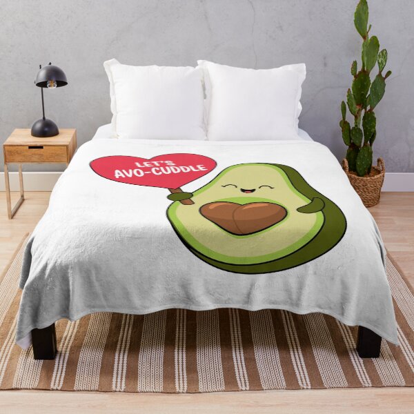 Item preview, Let's Avocuddle! Cute Avocado Pun designed and sold by PMCreative.