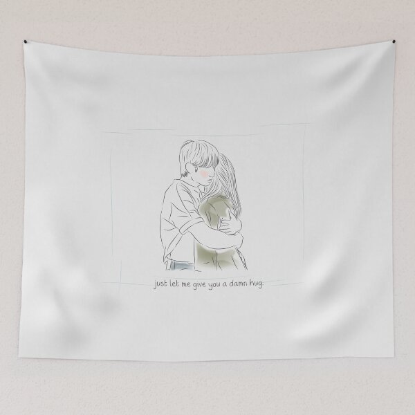 Item preview, just let me give you a damn hug. | love next door designed and sold by Pinu92.