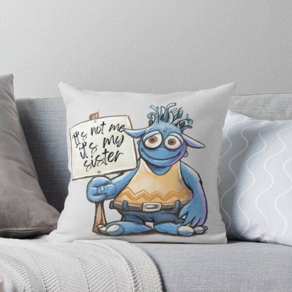 Artikelvorschau, It's not me, it's my sister! entworfen und verkauft von Patrice Audet Illustration.