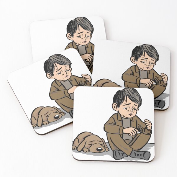 Item preview, A sad boy and his dog designed and sold by matan kohn.