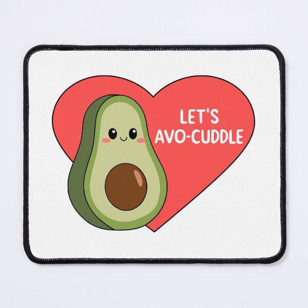 Item preview, Let's Avocuddle! Cute Avocado Love Pun designed and sold by PMCreative.