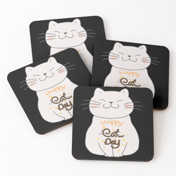 Item preview, Happy cat day designed and sold by rainyfc87.