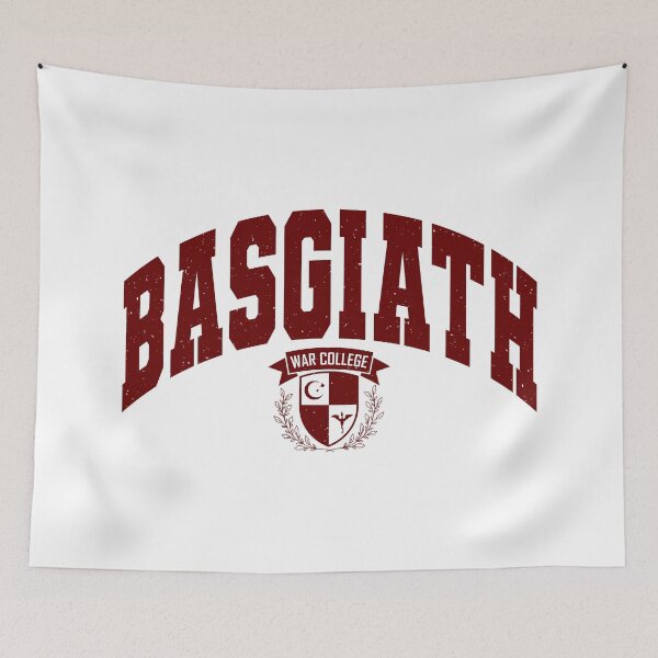 Item preview, Basgiath War College and Emblem Fourth Wing designed and sold by GoodBookThreads.