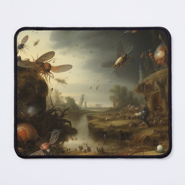 Item preview, Insect Uprising in a Dystopian Landscape designed and sold by landletsy.