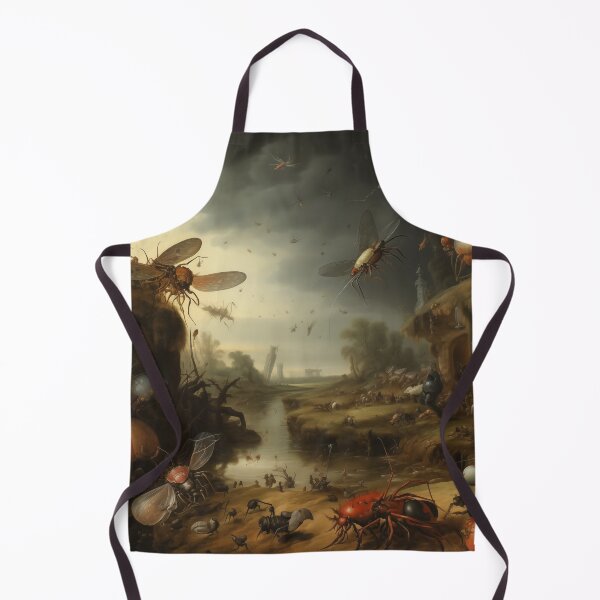Item preview, Insect Uprising in a Dystopian Landscape designed and sold by landletsy.