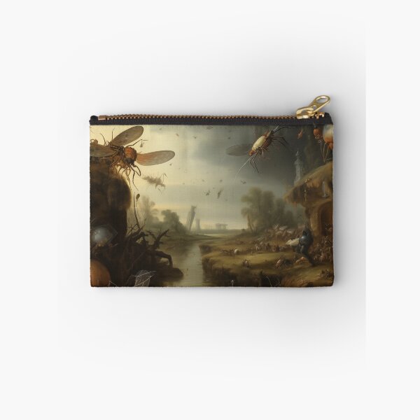 Item preview, Insect Uprising in a Dystopian Landscape designed and sold by landletsy.