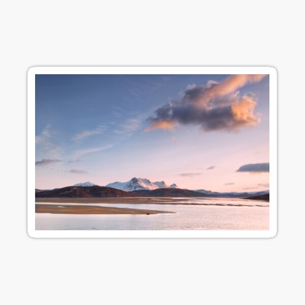 Item preview, Ben Loyal Kyle of Tongue Sunset  Cloud  Scotland. designed and sold by PhotosEcosse.