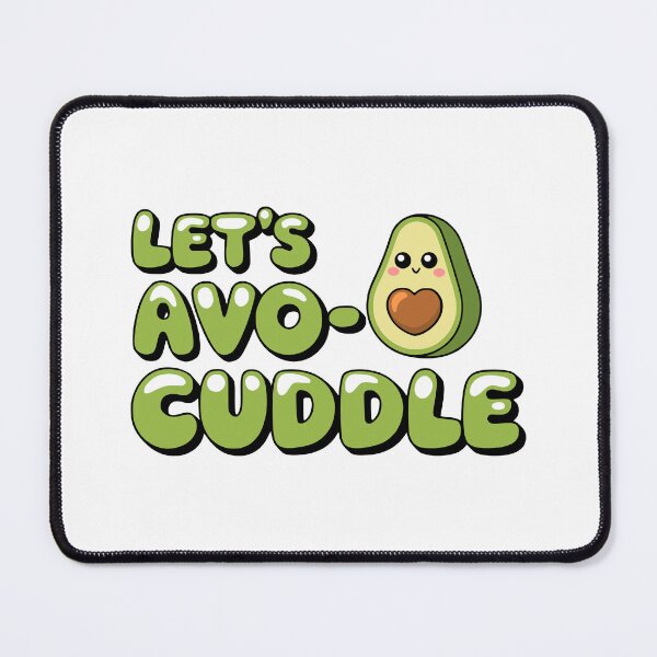 Item preview, Let's Avocuddle! Kawaii Avocado Cuddle Puns designed and sold by PMCreative.