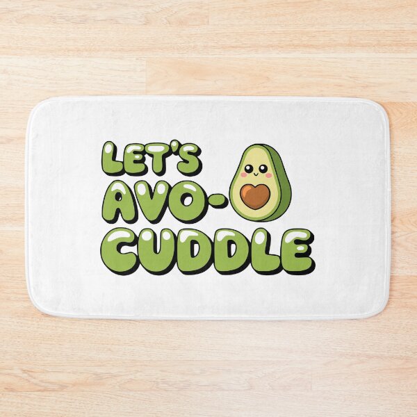 Item preview, Let's Avocuddle! Kawaii Avocado Cuddle Puns designed and sold by PMCreative.