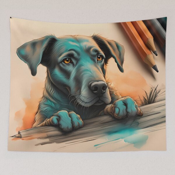 Artikelvorschau, Hallo entworfen und verkauft von PawPrintedArt.