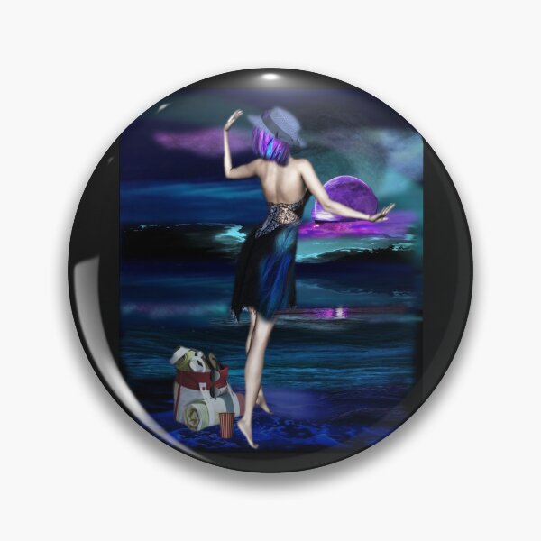 Item preview, Moonlight Skinny Dipping designed and sold by Patricia Brown.