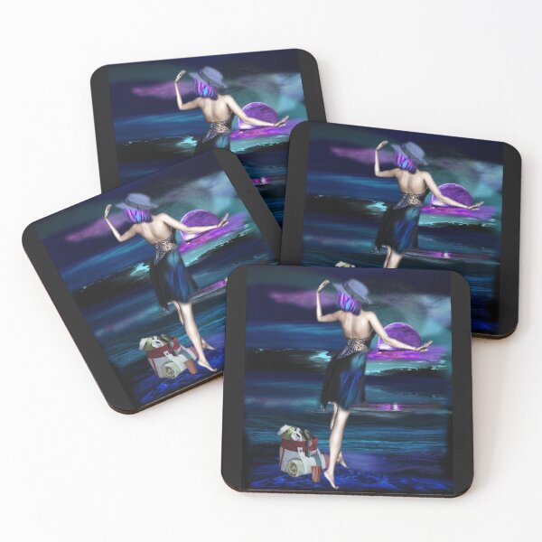 Item preview, Moonlight Skinny Dipping designed and sold by Patricia Brown.