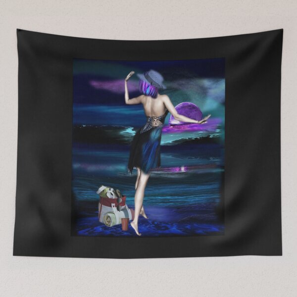 Item preview, Moonlight Skinny Dipping designed and sold by Patricia Brown.