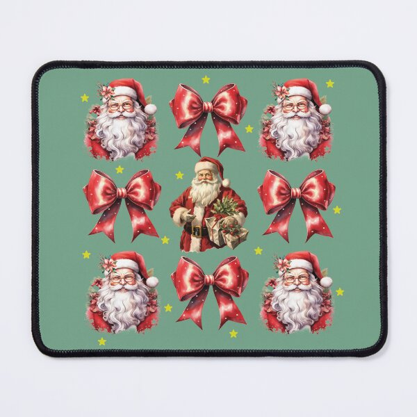 Item preview, Vintage Coquette Santa Claus designed and sold by kjanedesigns.