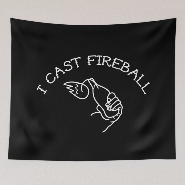 Item preview, I cast fireball (dnd) designed and sold by remerasnerdas.